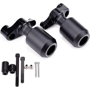 LEDISHUN Frame Crash Pads Engine Case Sliders Protector Compatible with Ducati Streetfighter V4 S/SP / SP2 (All Models) (2020 Onwards)