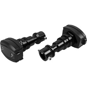Frame Sliders Compatible with Kawasaki ZX-4R ZX-4RR ZX4R ZX4RR ZX 4R 2022 2023 CNC Aluminum Motorcycle Engine Guard Bodywork Fairing Falling Protection (Black)