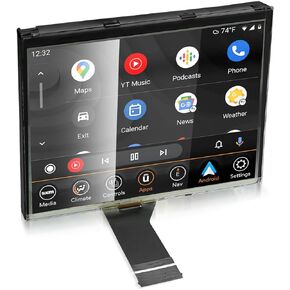 شاشة Uconnect تعمل باللمس 7 بوصة شاشة LCD ملاحة راديو مناسبة لسيارة Jeep Compass 2017 2018 2019 2020، شاشة LCD رقمية استبدال TDO-WXGA0700K00033-V2 TDO-WXGA0700K00057-V1 in Kuwait