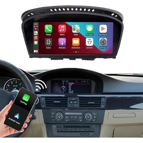 جهاز استقبال راديو الوسائط المتعددة بشاشة لمس 8.9 بوصة من AUTOabc Wireless Carplay/Android Auto لسيارة BMW 3/5er E60/E63/E64/E90/E91/E92/E93 2010-2012 CIC Linux Screen Jahr mit NBT-System HD 1920*720