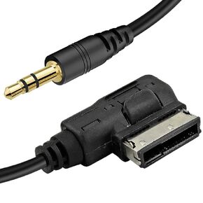 AMI MDI MMI AUX Cable for Audio Music Interface Adaptor 3.5mm Jack for Volkswagen for Audi A3/A4/A5/A6/A8/Q5/Q7/R8/TT Media-in Socket