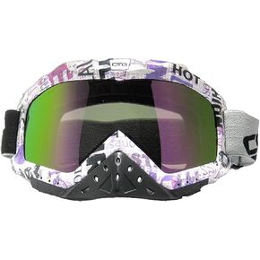 Motorcycle Goggle Motocross ATV Dirt Bike Off Road Racing Goggles for Man, Woman, Adult