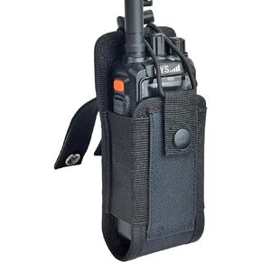 TWAYRDIO Radio Holster Molle Radio Pouch for Tactical Vest Duty Belt, Universal Two Way Radio Case Holder for Baofeng Kenwood Motorola Icom Handhelds Walkie Talkies