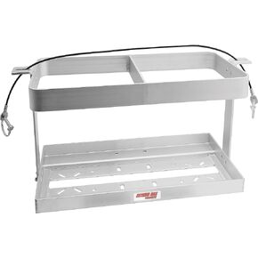 Extreme Max 5001.5861 Aluminum Trailer-Mount Race Fuel Jug Holder - Fits Three 5 Gallon Fuel Containers
