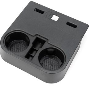 Front Center Console Cup Holder HC3Z-2813562-AB Compatible with Ford F150 2015-2020, F250 F350 F450 Super Duty 2017-2022, Center Cup Holder Under Front Seat Bottom