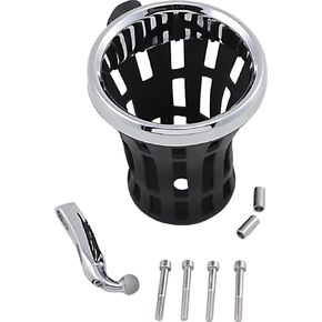 Ciro Chrome Big Ass™ Drink Holder with Chrome Perch Mount