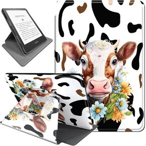 Rotating Case for 6.8" Kindle Paperwhite (11th Generation 2021) and Kindle Paperwhite Signature Edition,360 Degree Rotating Stand Fold Protective Smart Cover for Animal Dragon