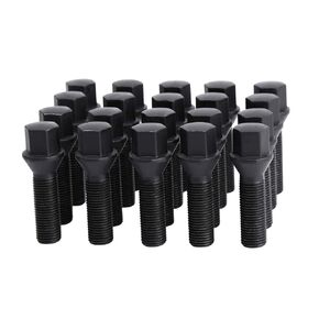 Dynofit 12mmx1.5 مسامير عجلة ممتدة تناسب E82 E88 E36 E30 E90، 45 مم عرقوب M12x1.5 مسامير العروة متوافقة مع BMW E91 E92 E93 E28 E34 E23 E32 W38 E31، مسامير عروة ما بعد البيع لفاصل العجلات 20 مم