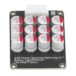 Battery Active Equalizer Battery Active Equalizer Cell Equalizer Universal Cell Balancer Balance Board 5A for LTO LFP LPO NCM (4-5S)