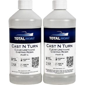 TotalBoat Cast N Turn Clear يوريثان صب الراتنج لإنشاء فراغات دوارة هجينة in Kuwait