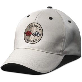 1953-1962 C1 Corvette Heritage Hat- Stone - Embroidered