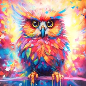 DIAMONDOUBLE Diamond Painting Kits for Adults with Diamond Art Supplies, Colorful Diamond Art for Wall Decor, 12x12 Inch