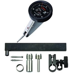 Mitutoyo 513-442-16T DIAL TI, Full, TILT 0.06", 0.0002" Accuracy, 0.0005", Black