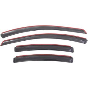 Auto Ventshade [AVS] In-Channel Ventvisor / Rain Guards | Fits 2011 - 2015 Chevrolet Cruze, 2016 Cruze Limited- Smoke, 4 pcs. | 194611