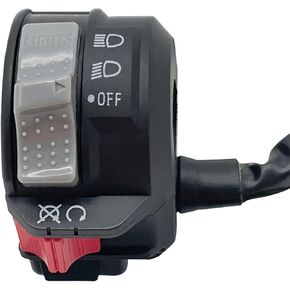 Control Switch Stop Kill Off Headlight Light for Yamaha Banshee 350 YFZ350 2002-2006,OEM 5FK-83975-11-00 5FK-83975-00-00