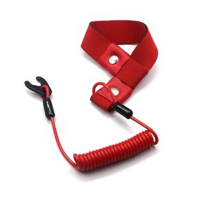 Stop Kill Switch Safety Lanyard Band Tether Emergency Tether Cord with Wrist Strap for All Kawasaki Jet Ski JS JT JH JB JF 300 440 550 650 750 800 900 1100 1200 1500 92072-3809