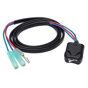 Trim and Tilt Switch, ABS Outboard Trim Tilt Switch Replacement for Suzuki Outboard Remote Control Box 37850 90J00, 37850 90J01, 37850 90J02, 37850 90J03, 37850 90J04, 37850 90J05