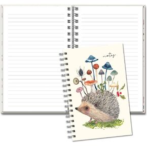Studio Oh! Medium Spiral Notebook 5.75" x 8.75", Back to School Supplies & Cute College Essentials, Aesthetic Notebook for School, 160 Page Lined Paper, 100 GSM, Lay Flat Binding, Be Kind to Your Mind