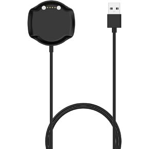 FitTurn Charger Compatible with Aim W10 GPS Watch Fast Charge USB Charger Dock Data Transfer Charging Cradles Replacement for Golf Buddy Aim W10 GPS Watch GolfBuddy aim W10 Golf Smartwatch (Black)