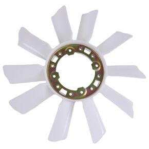 WQSING Cooling Radiator Fan Blade Compatible with Toyota Hilux 2WD 2LT 5L 5LE Engine 1KZ-T 1KZ-TE 16361-5413 163615413