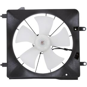 TYC 600940 Cooling Fan Assembly Compatible with 2004-2008 Acura TSX , Black
