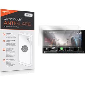 BoxWave Screen Protector Compatible with Kenwood DMX809S - ClearTouch Anti-Glare (2-Pack), Anti-Fingerprint Matte Film Skin