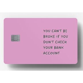 ملصق بطاقة ميمي من WORKIRAN | النقل، بطاقة المفتاح، بطاقة الخصم، بطاقة الائتمان | تغطية وتخصيص البطاقة المصرفية | لا يوجد فقاعات، نحيف، مقاوم للماء in Kuwait