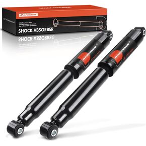 A-Premium Rear Pair (2) Strut Shock Absorbers Compatible with Chevrolet Equinox 05-17 & GMC Terrain 10-17 & Pontiac Torrent 06-09 & Saturn Vue 08-10, XL-7 07-09, Rear LH & RH