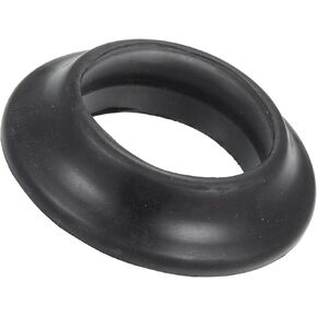 Motoforti Gas Tank Fuel Neck Grommet, Rear Filler Neck Tube Rubber Grommet Seal, for Ford F-100 1957-1969, Rubber, F09-15165-115, Black