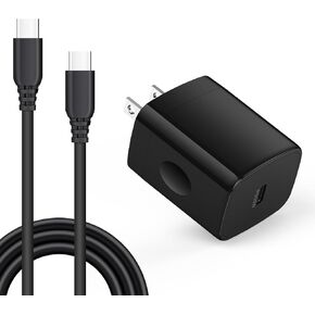 OrSunday 25W Fast Phone Charger for Motorola Edge, Edge+, Razr, 2021 2022 2023 2024, One 5G, Moto G Stylus, Pure, Play, Power, G8 G7 Plus, X4 Z4 Z3 Z2 Play Force, Wall Power Adapter with USB C Cable