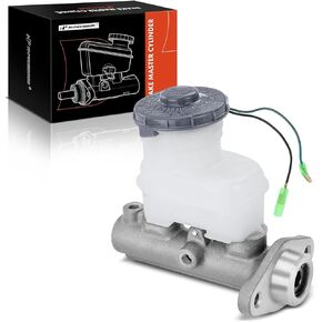 A-Premium Brake Master Cylinder with Reservoir and Sensor Compatible with Honda Vehicles - CR-V 1997 1998 1999 2000 2001 2.0L - Replaces 132803, 46100S10023, 46100S10003, 46100S47013