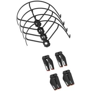 AVIALOGIC 4PCS Spare Propellers and 4PCS Propeller Guard for Q10 Drone