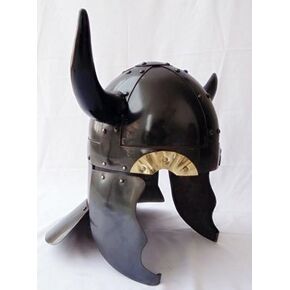 THOR INSTRUMENTS Medieval Viking Horns Helmet Reenactment Warrior Armor Helmet Rustic Vintage Home Decor Gifts