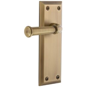 دمية مزدوجة طويلة اللوح من جرانديور هاردوير فيفث أفينيو مع رافعة جورج تاون من النحاس العتيق in Kuwait