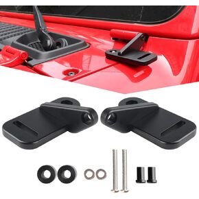 Black JL Light Mount, A-Pillar Cube Light Pods Cowl Mounting Brackets Compatible with Wrangler JL & Unlimited JL 2018-2024