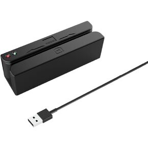 MSR90U Magnetic Stripe Smart Card Reader can Read USB Interface on All 3 Tracks