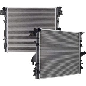 Mishimoto R2957-MT Plastic End-Tank Radiator Compatible With Jeep Wrangler 2007-2018