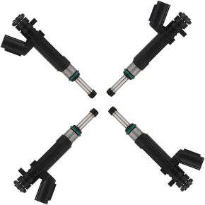 Fuel Injector Set of 4 Compatible 2012-2017 for Nissan Versa, KFKGF Fuel Injectors Kits Replaces Part 166001KT0A