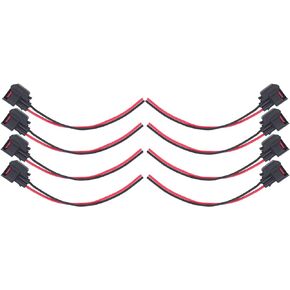 MOTOKU Fuel Injector Connector Pigtail Wiring Harness for Chevy Chrysler Dodge Cadillac Buick V6 V8