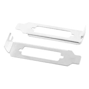 uxcell a16122300ux0188 LPT Parallel Port Low Profile PCI Bracket Plate (Pack of 2)