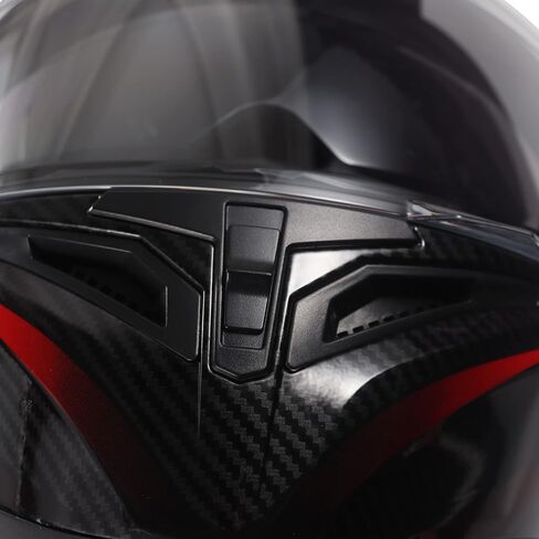 Full Face Motorcycle Helmet with Internal Tinted Visor & DOT Approved for Moped ATV Cruiser Scooter (Alpine Matt Green, Medium) in Saudi Arabia