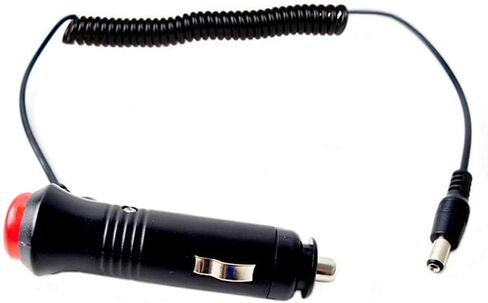 تيار مستمر 5.5x2.1 مللي متر شاحن سيارة 12 فولت 12 فولت 24 فولت 24 فولت ولاعة السجائر موائم مصدر تيار كابل الشاحن مع زر التبديل لسيارة شاحنة حافلة RV in Kuwait