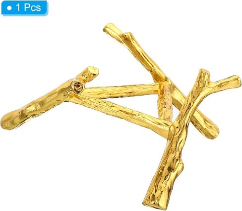 PATIKIL Crystal Ball Stand, Sphere Display Stand Photography Props for 50 to 70mm Crystal Balls Ornament Rack Holder Metal Base Tree Tripod, Golden in Saudi Arabia