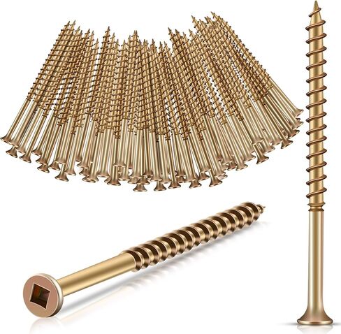Dreyoo Repair Floor Screws, 50 Screws for Floor Repair, Universal Screws Fit Hardwood Floors/Vinyl Floors/Carpets, Wood Floor Gap Fixer Replacement for 3233, Bolt Assortment Sets in Saudi Arabia