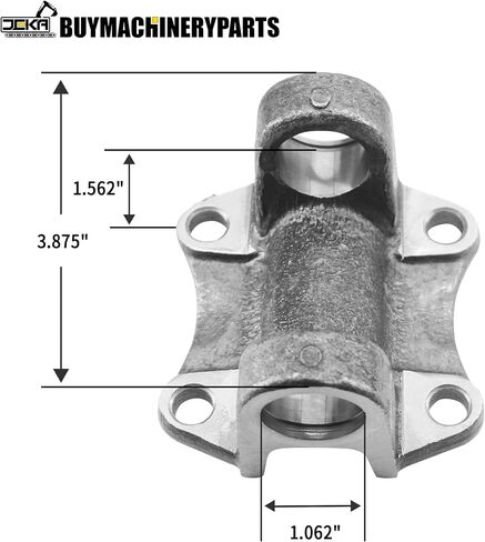 Driveshaft Flange Yoke 2-2-489 Cap: 1.062" Width: 3.625" for 1330 Series U-Joint 5-213X Kit in Saudi Arabia