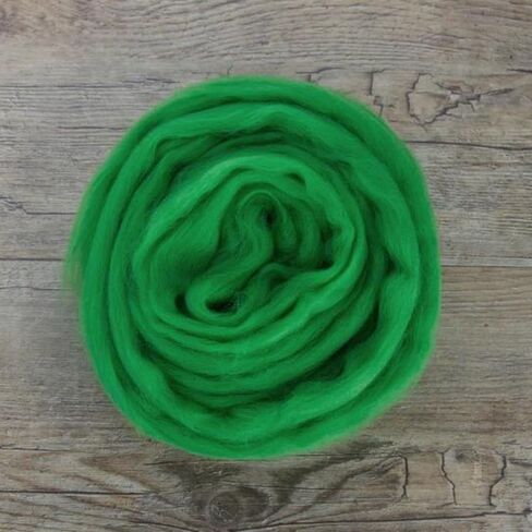 Merino Wool Combed Top | 1 lb Premium Wool Roving | 22 Micron, Best Merino Wool for Spinning, Tapestry, Needle Felting, Big Yarn Roving and Wall Hangings (Mink) in Saudi Arabia