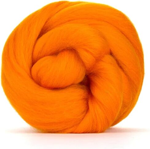 Merino Wool Combed Top | 1 lb Premium Wool Roving | 22 Micron, Best Merino Wool for Spinning, Tapestry, Needle Felting, Big Yarn Roving and Wall Hangings (Mink) in Saudi Arabia