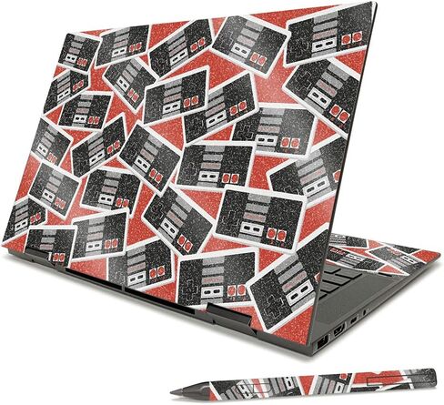 غلاف لامع لامع من MightySkins متوافق مع HP Envy x360 مقاس 15 بوصة (2021) - كرة المعركة | لمسة نهائية لامعة واقية ومتينة شديدة اللمعان | سهلة التطبيق والإزالة وتغيير الأنماط | صنع في الولايات المتحدة الأمريكية in Kuwait