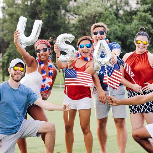 12 Pairs American Flag Sunglasses UV400, Patriotic Memorial Day Accessories Red White and Blue Sunglasses 4th of July Party Supplies Fourth of July Accessories USA Flag Favors for Women Men Teens in Saudi Arabia