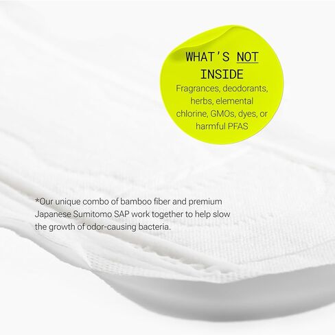 Flex Bamboo Pads (30 Count) & Flex Menstrual Discs (12 Count) Bundle | Beginner-Friendly Tampon Alternative | Helps Fight Odor | Disc Capacity of 5 Super Tampons in Saudi Arabia